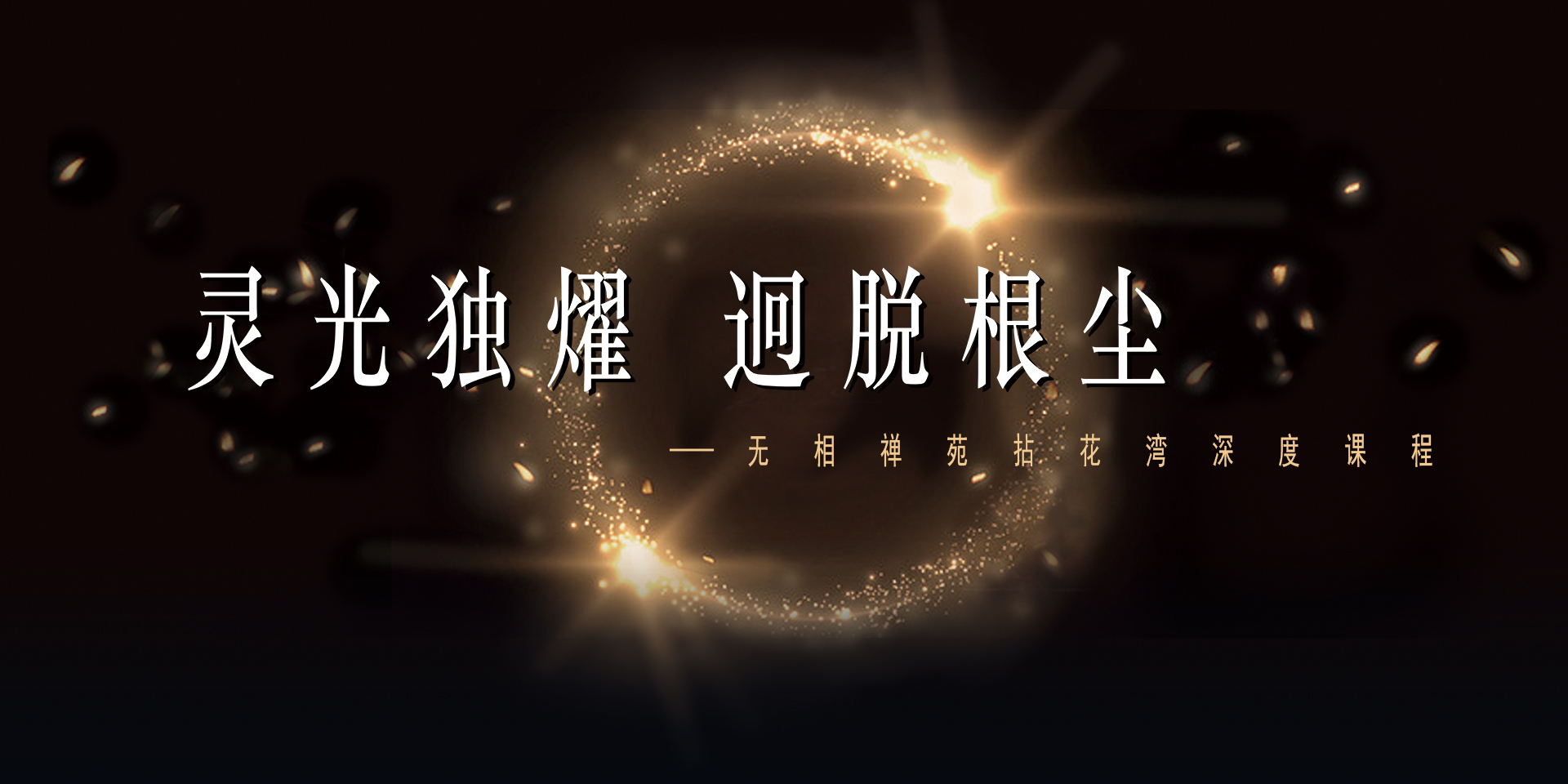 灵光独耀 迥脱根尘 ——拈花湾21日深度课程视频回顾